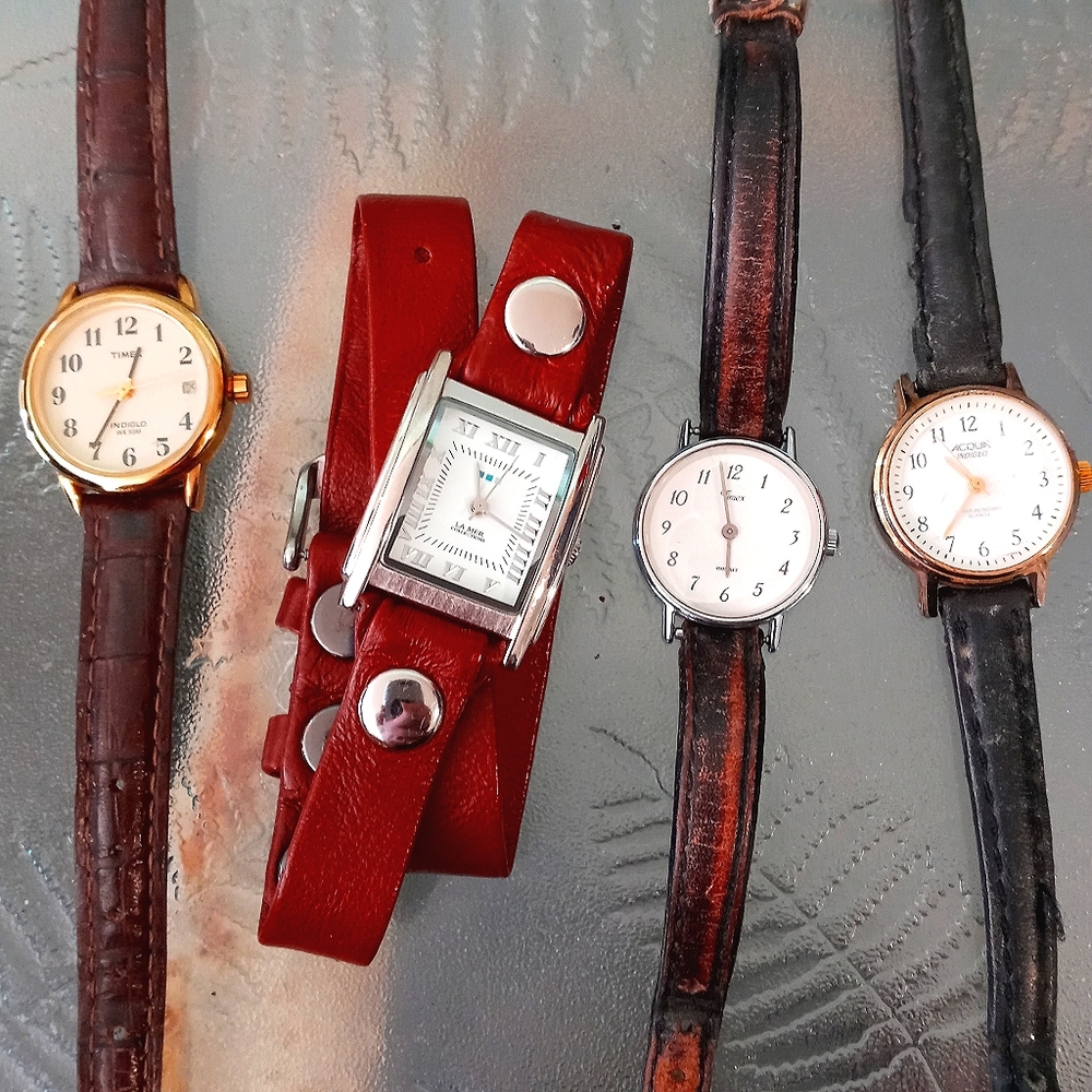 4 different watches.